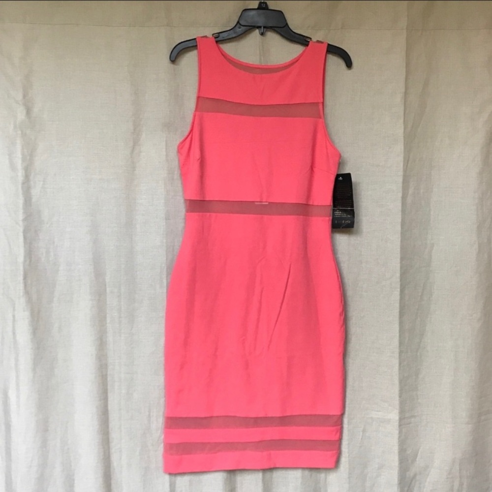 Coral Bebe dress